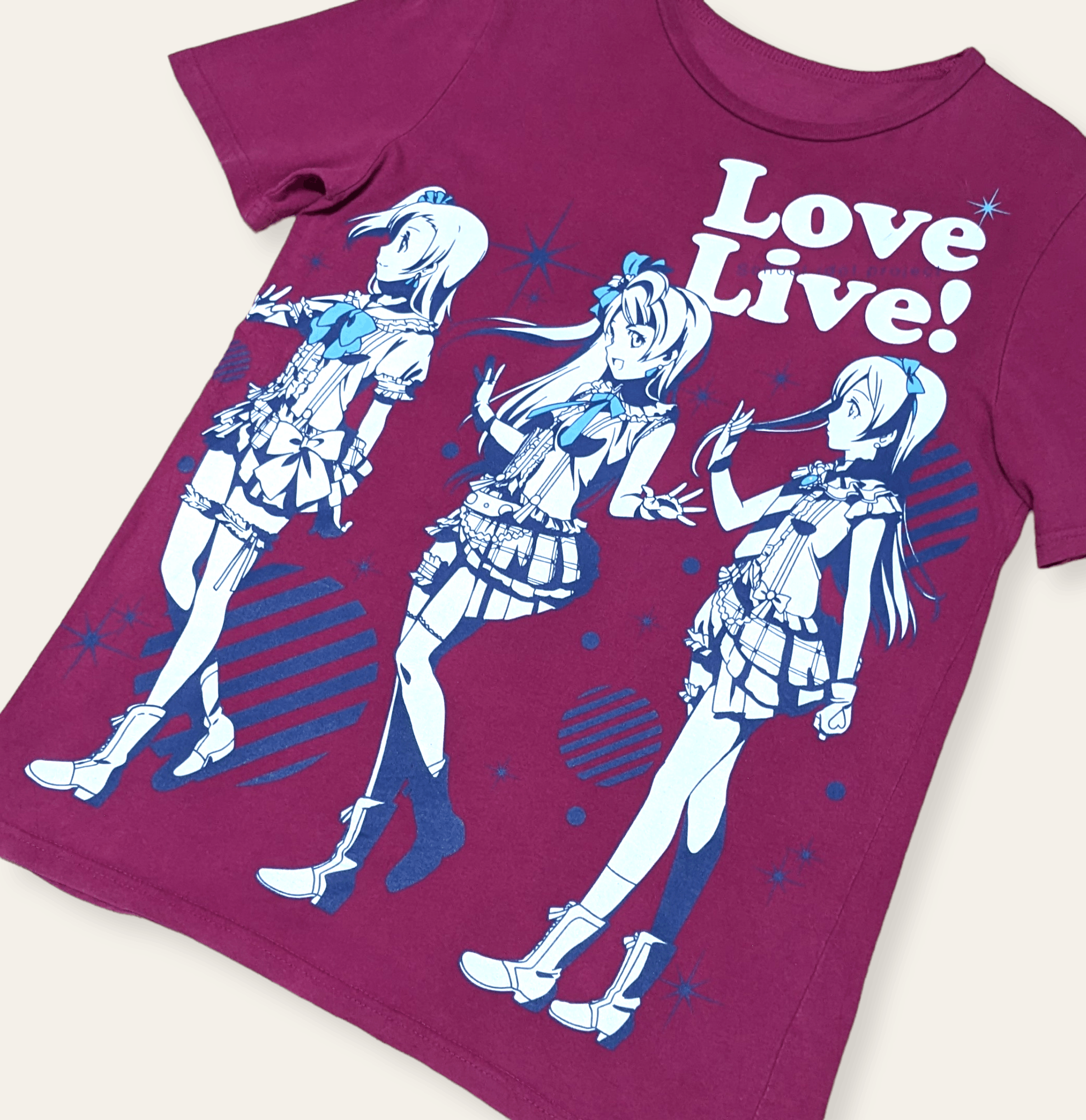 Anime × Japanese Brand × Vintage Vintage Rare Anime Girl Love Live! Signatures T shirt Size US M / EU 48-50 / 2 - 3 Thumbnail