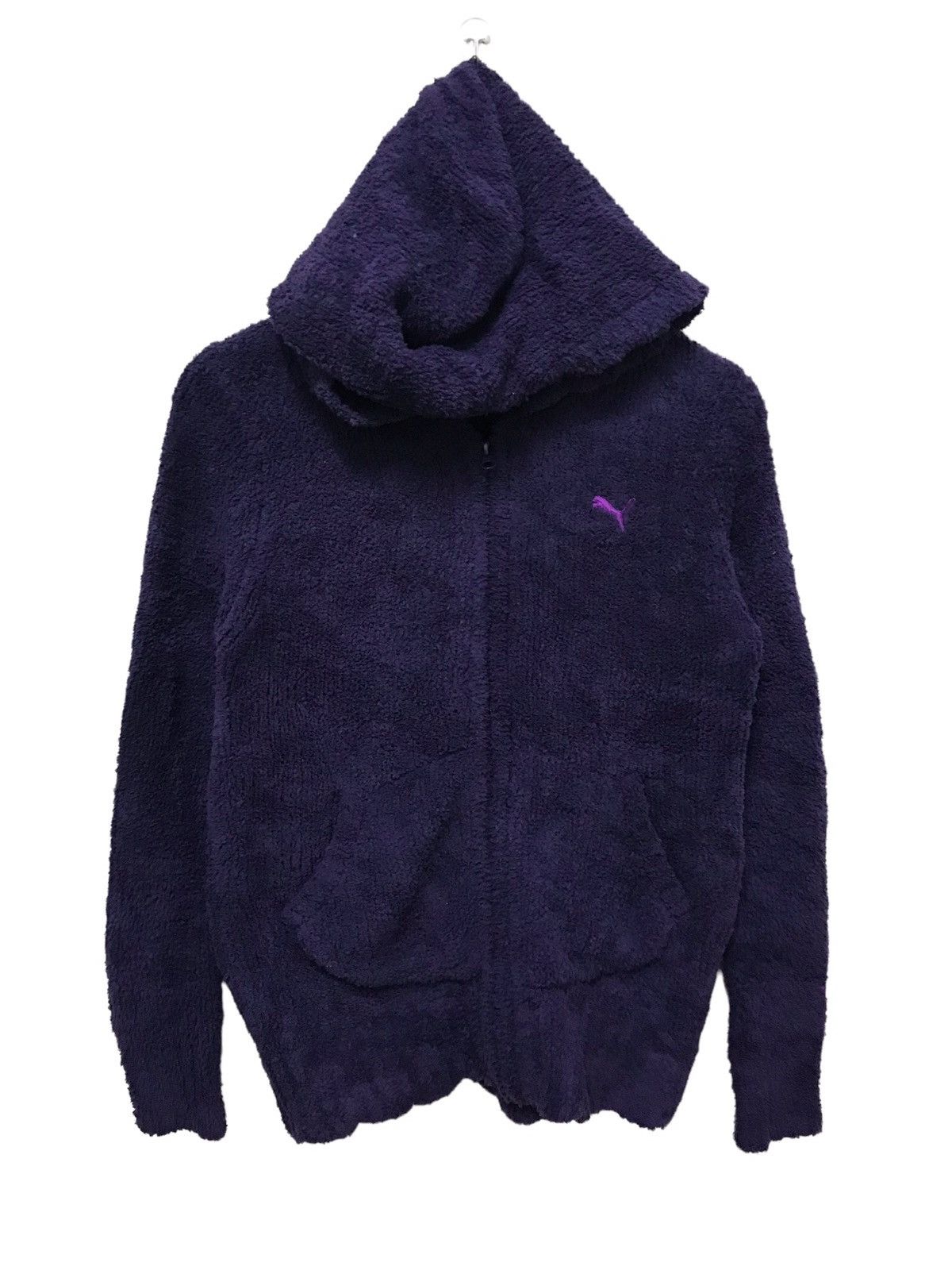 Puma Purple Fleece Sherpa Jacket