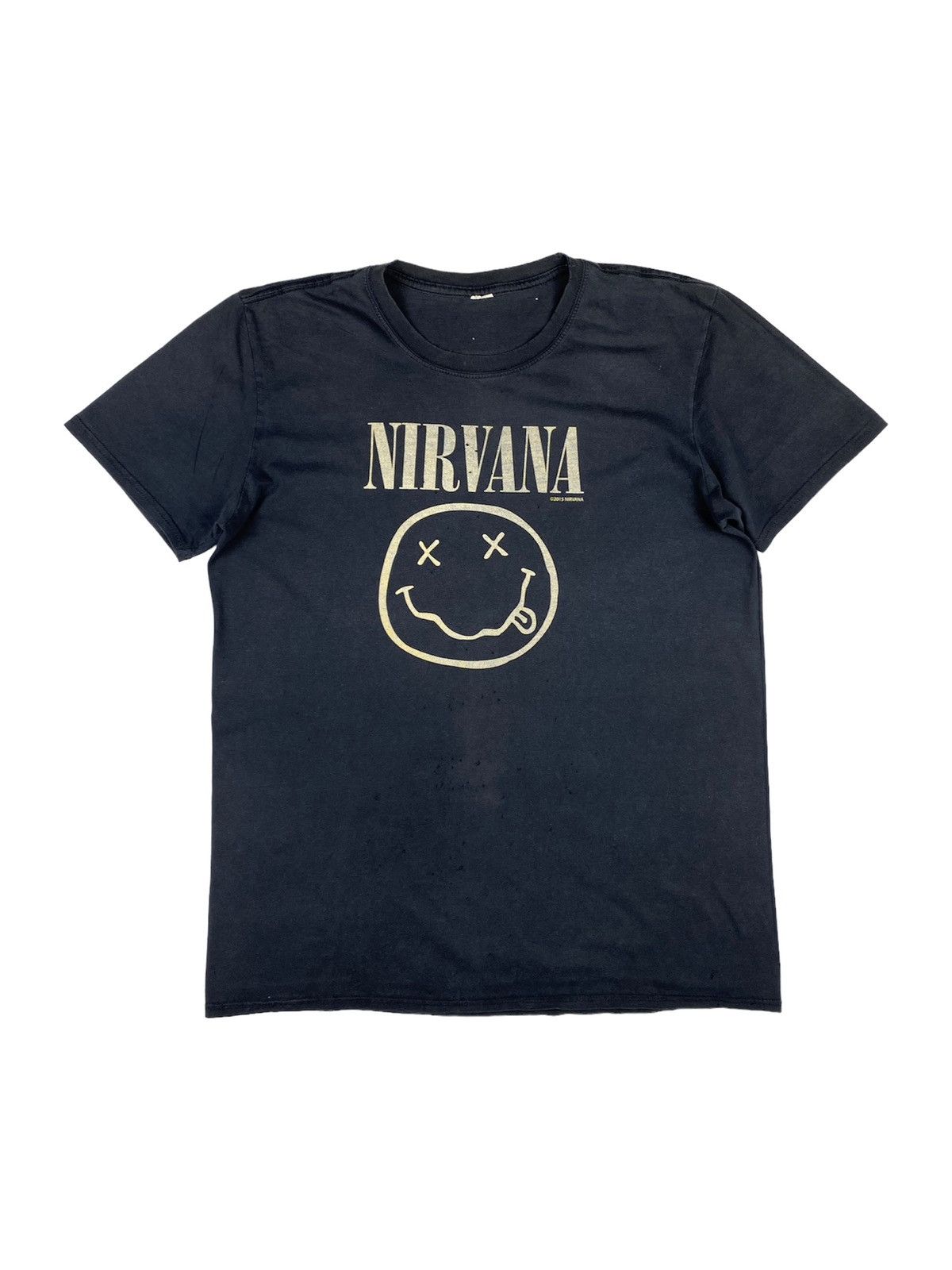 Nirvana Vintage Nirvana Distressed Rock Band T Shirt Kurt Cobain Size US L / EU 52-54 / 3 - 1 Thumbnail