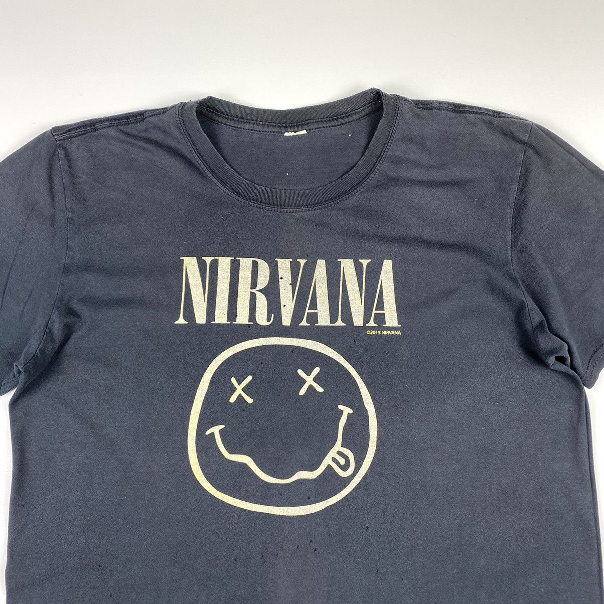 Nirvana Vintage Nirvana Distressed Rock Band T Shirt Kurt Cobain Size US L / EU 52-54 / 3 - 3 Thumbnail
