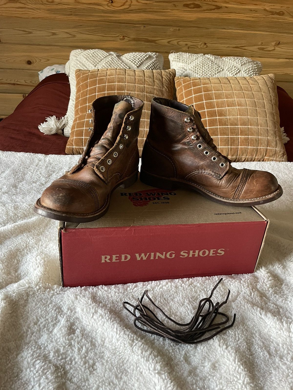 Red Wing Red Wing Iron Ranger 7.5D Copper 8085 | Grailed