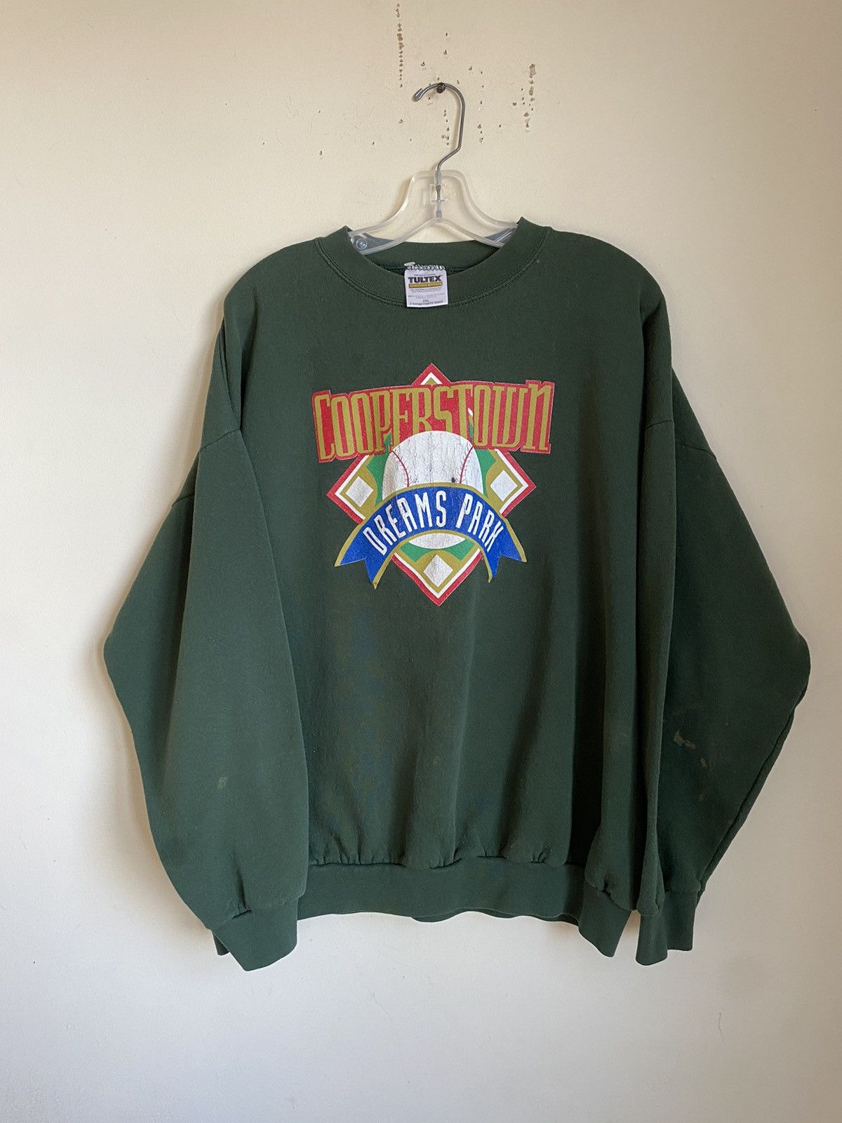 Cooperstown Collection × Vintage 90s Cooperstown Dreams park Crewneck Size US XXL / EU 58 / 5 - 1 Thumbnail