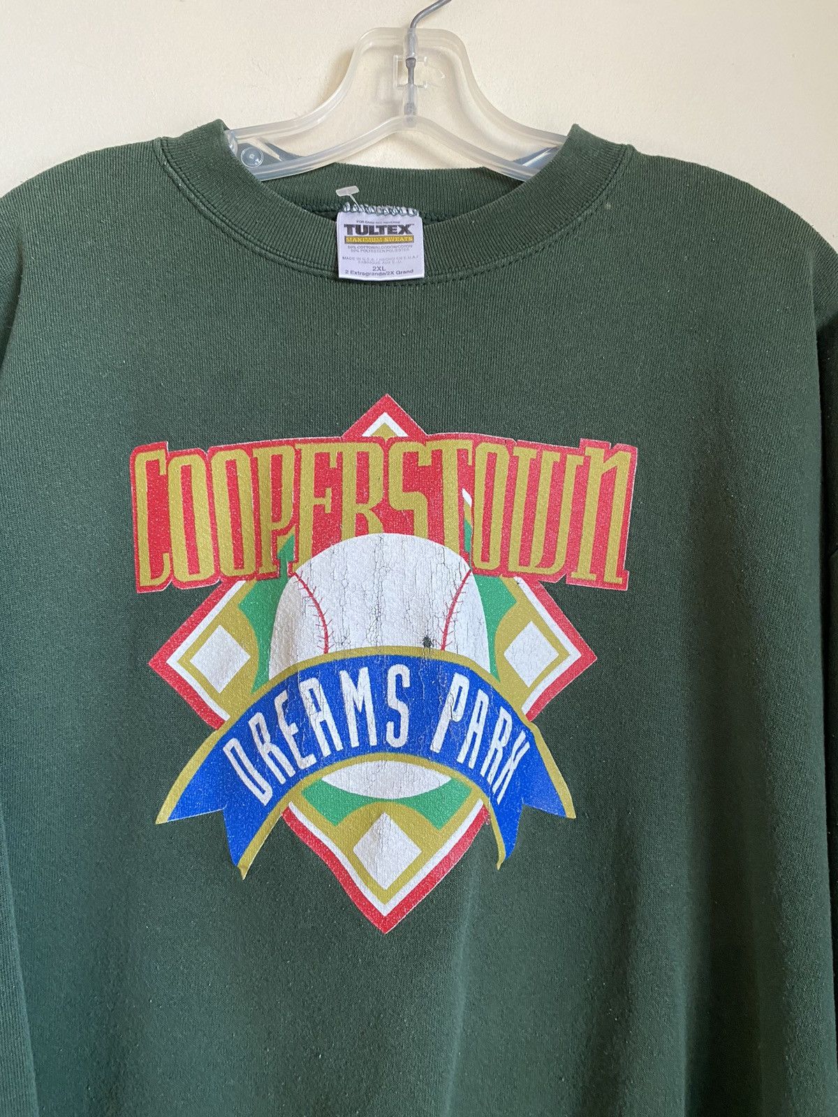 Cooperstown Collection × Vintage 90s Cooperstown Dreams park Crewneck Size US XXL / EU 58 / 5 - 2 Thumbnail