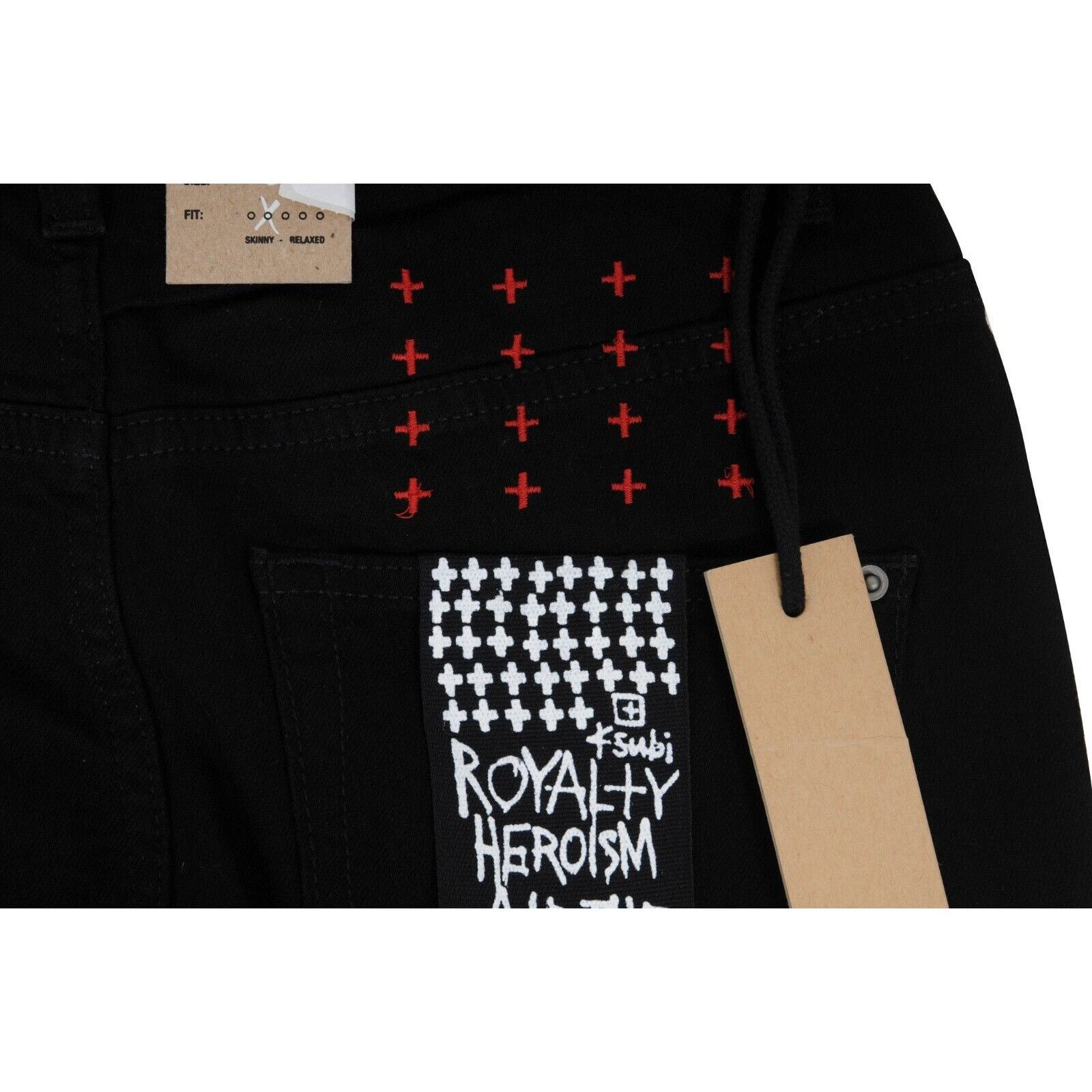 Ksubi Slim Tapered Fit Chitch Laid Back Denim - 01303 Size US 33 - 11 Thumbnail