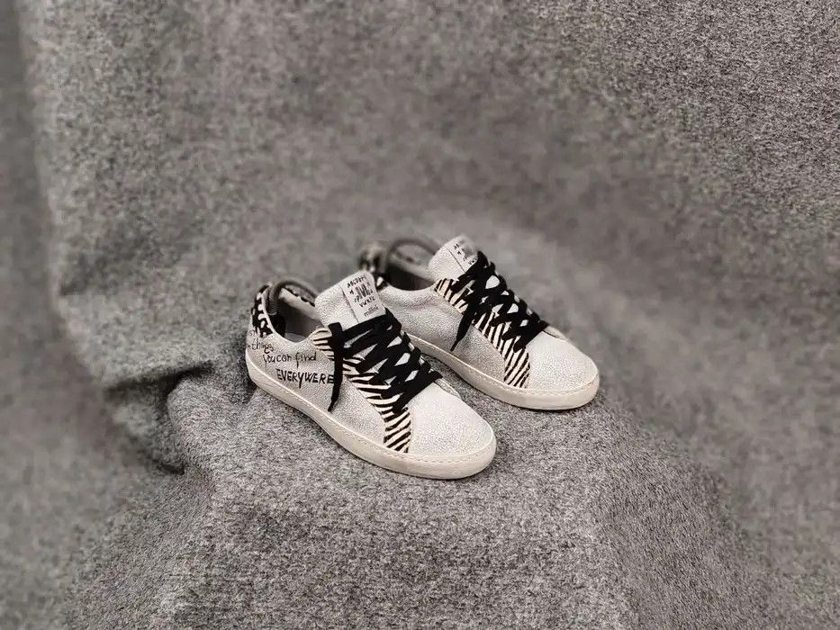 Other Meline Italian Designer Premium Leather Mens Sneakers Size US 6 / EU 39 - 2 Thumbnail