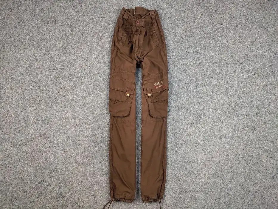 Japanese Brand Vintage 90's Japanese Bondage Military Brown Cargo Pants Size US 34 / EU 50 - 1 Thumbnail
