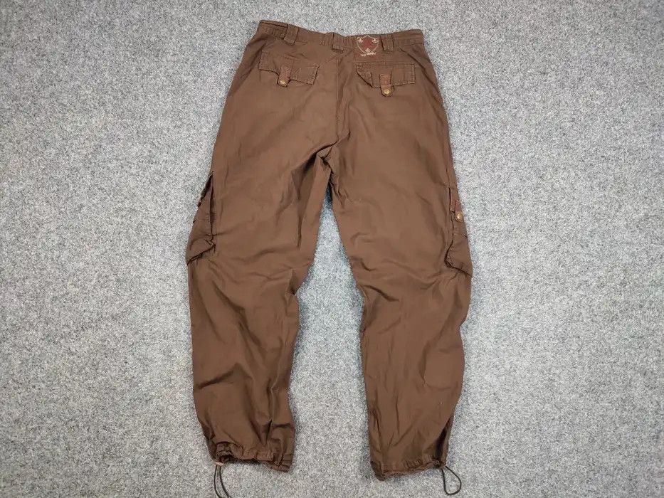 Japanese Brand Vintage 90's Japanese Bondage Military Brown Cargo Pants Size US 34 / EU 50 - 6 Thumbnail