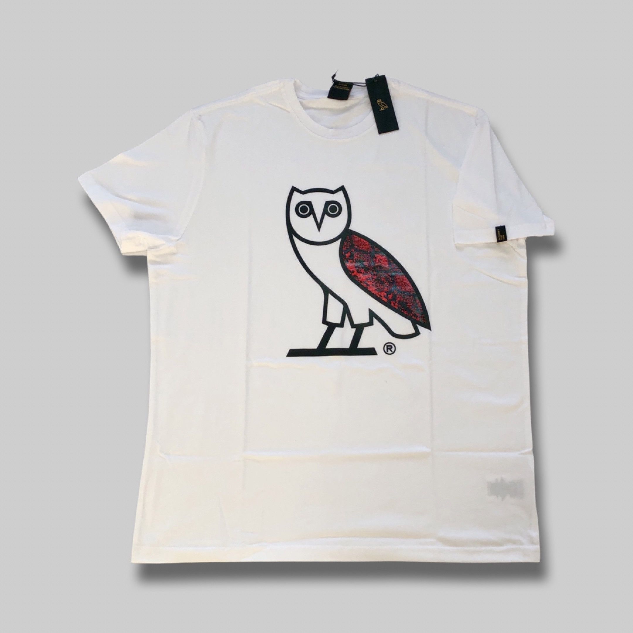 Drake OVO SNAKESKIN OWL T-SHIRT 🦉🐍 Size US XL / EU 56 / 4 - 1 Thumbnail