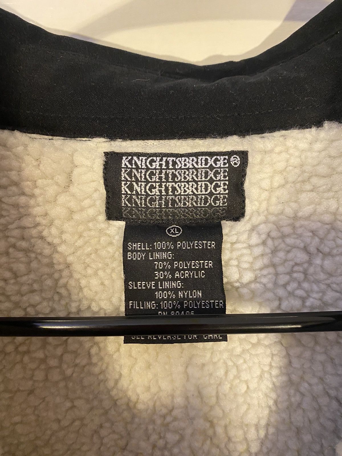 Knightsbridge Vintage Knightsbridge Sherpa Lined Suede Shirt Jacket Size US XL / EU 56 / 4 - 2 Thumbnail