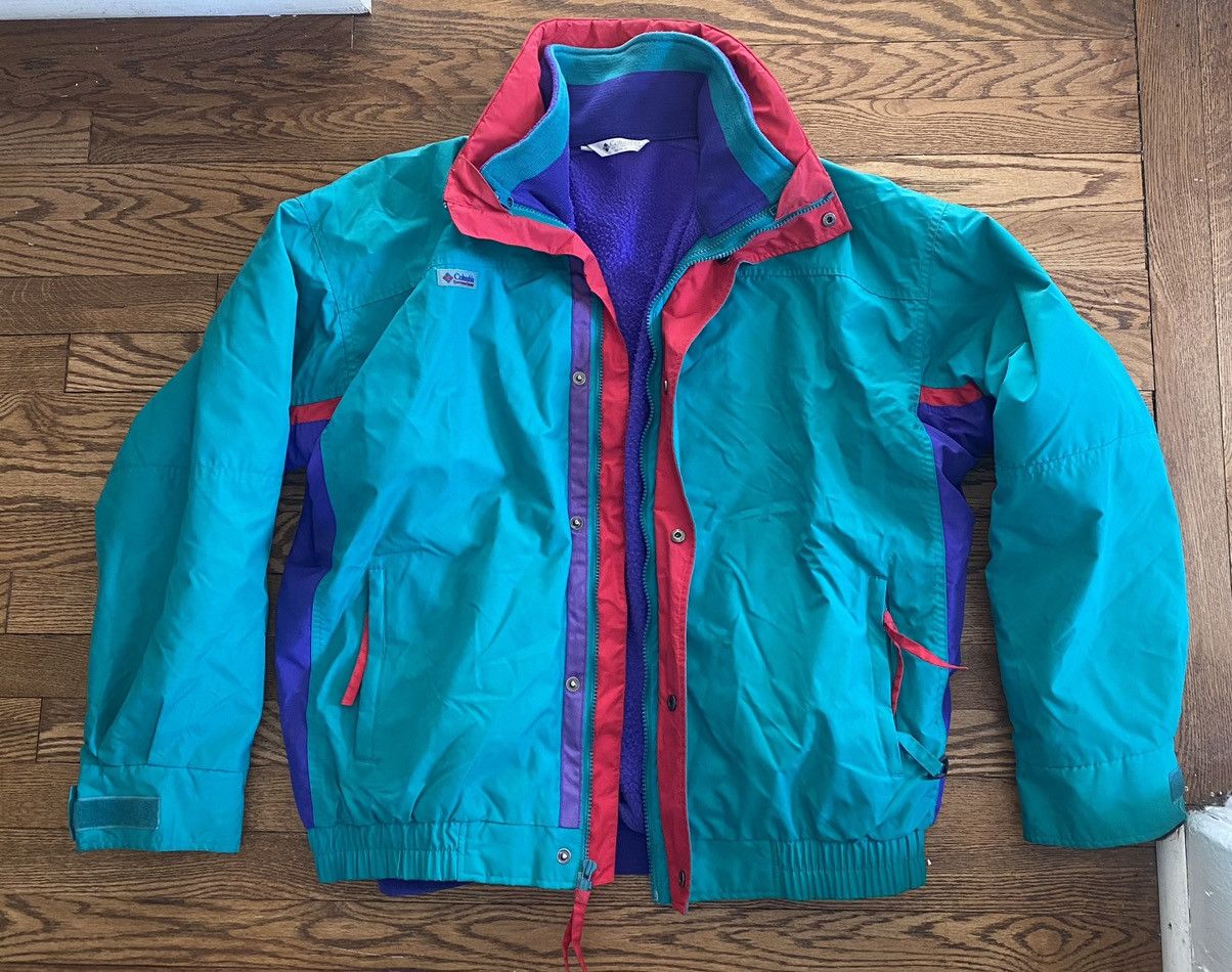 Vintage Vintage 90's Columbia Bugaboo 2 in 1 Ski Jacket w/fleece