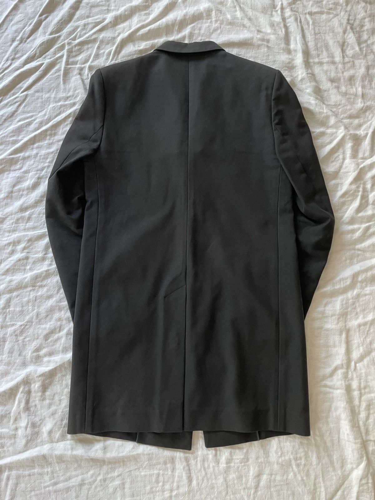 Balmain Christophe Decarnin era black overcoat Size US M / EU 48-50 / 2 - 7 Thumbnail