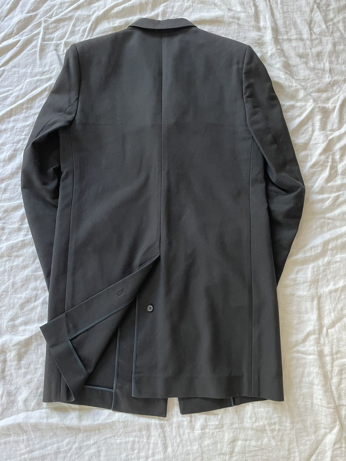 Balmain Christophe Decarnin era black overcoat Size US M / EU 48-50 / 2 - 8 Thumbnail