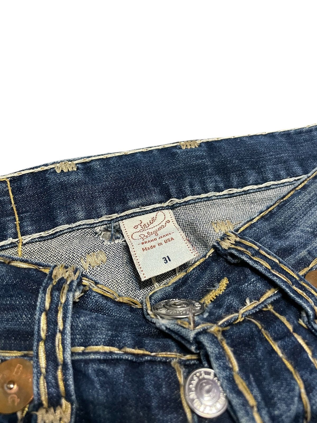 True Religion True Religion Denim Jeans Size US 31 - 2 Thumbnail
