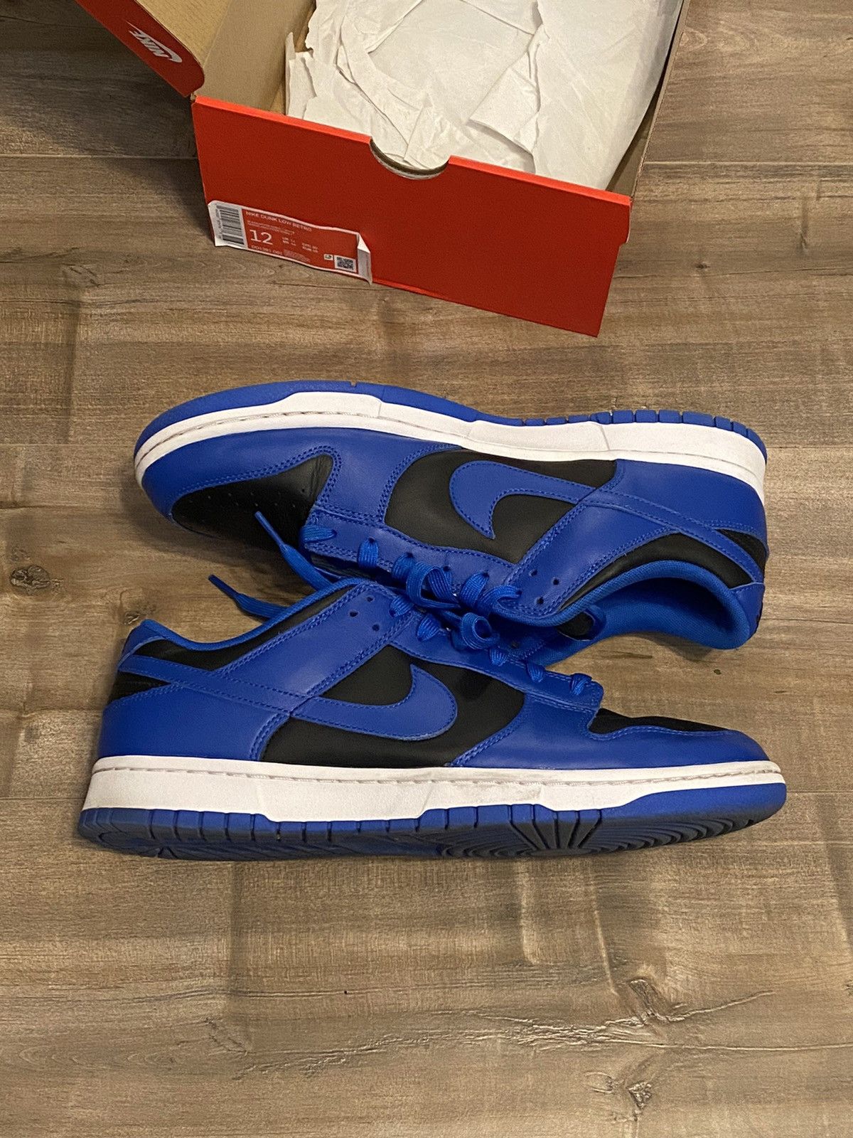 Nike Nike Dunk Low Hyper Cobalt Size US 12 / EU 45 - 2 Thumbnail