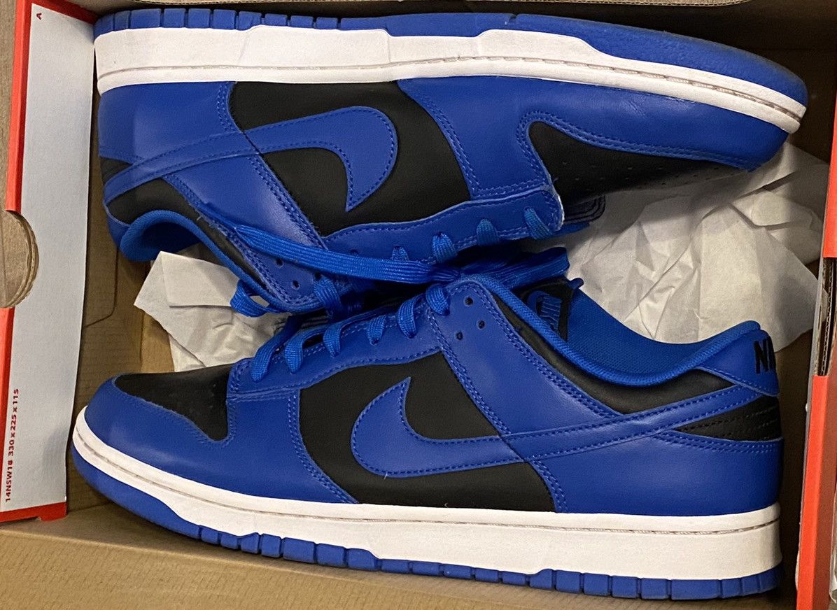 Nike Nike Dunk Low Hyper Cobalt Size US 12 / EU 45 - 1 Thumbnail