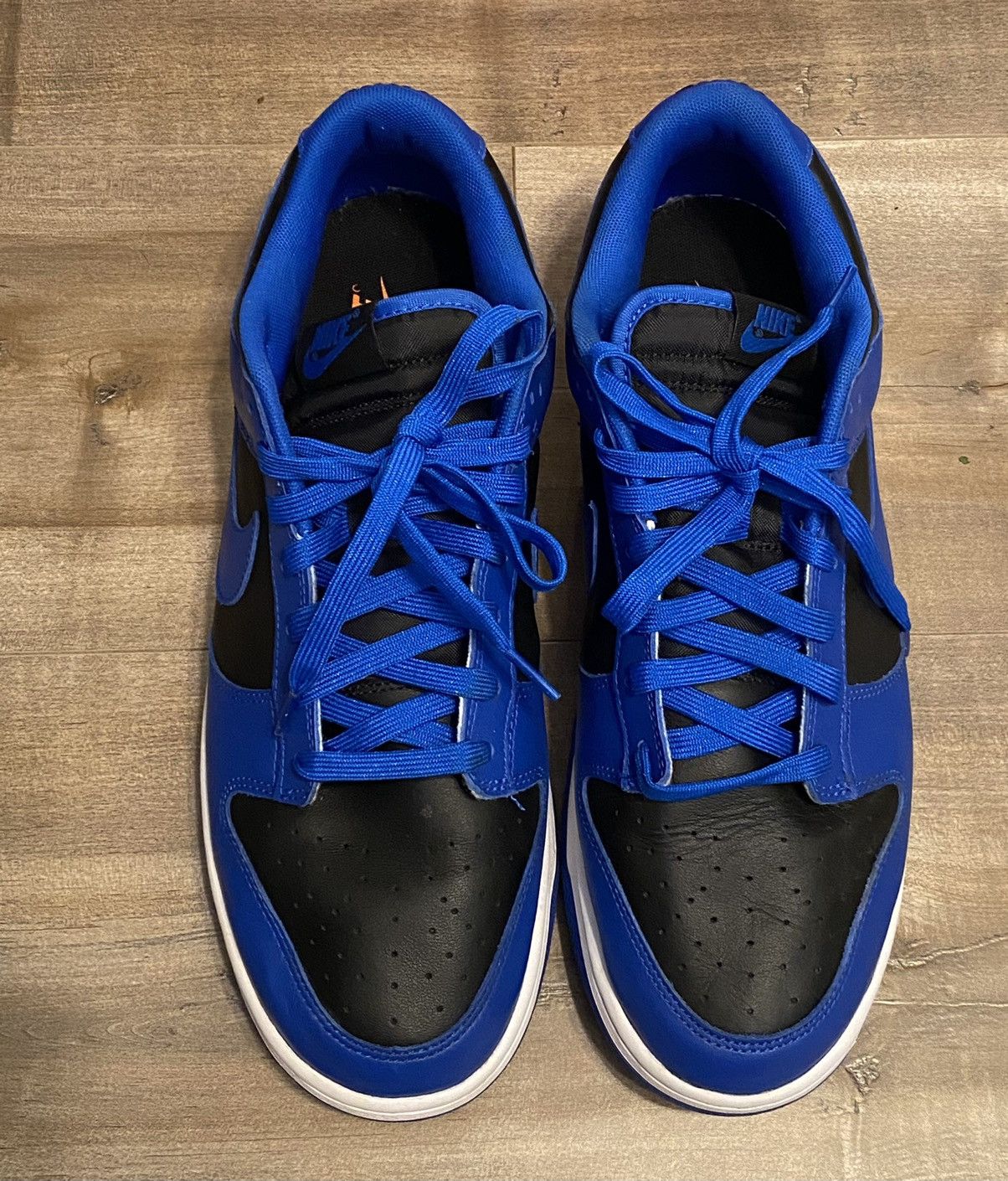 Nike Nike Dunk Low Hyper Cobalt Size US 12 / EU 45 - 3 Thumbnail