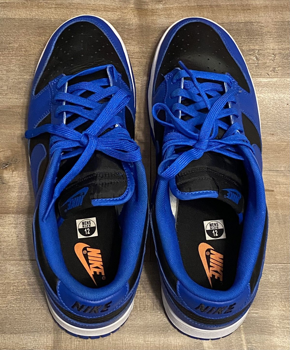Nike Nike Dunk Low Hyper Cobalt Size US 12 / EU 45 - 5 Thumbnail