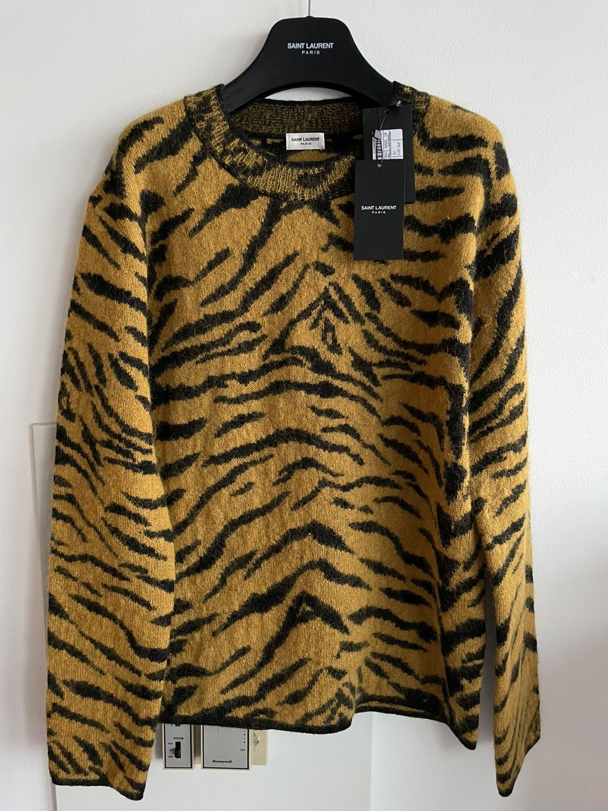 Saint Laurent Paris × Yves Saint Laurent $1,600 Limited Edition Runway Saint Laurent Sweater Size US M / EU 48-50 / 2 - 15 Thumbnail