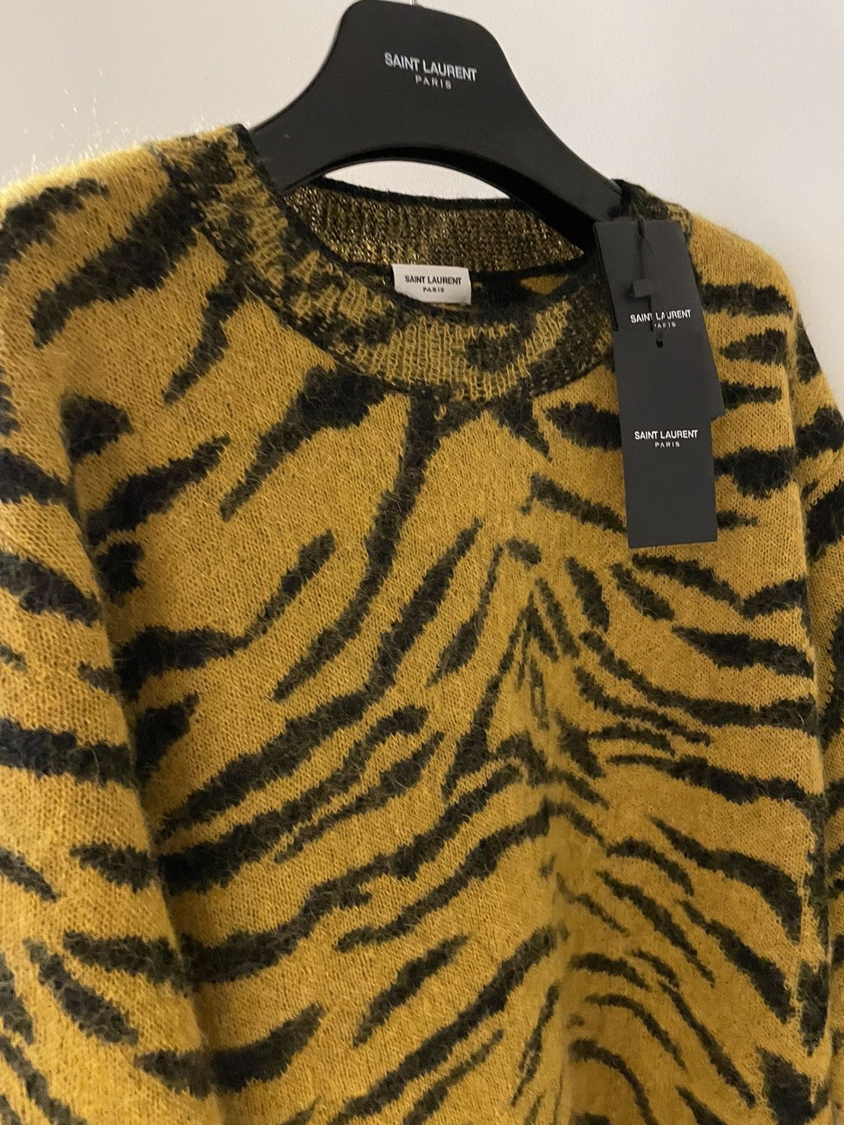 Saint Laurent Paris × Yves Saint Laurent $1,600 Limited Edition Runway Saint Laurent Sweater Size US M / EU 48-50 / 2 - 9 Thumbnail