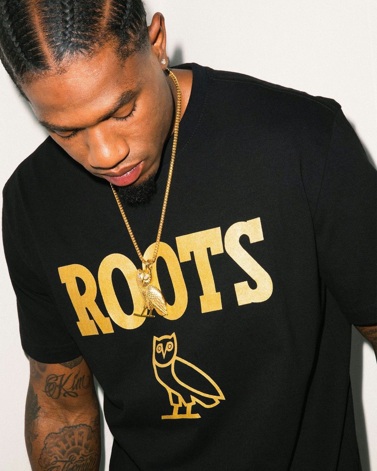 Drake 🦫 RARE🦉 OVO X ROOTS T-SHIRT TEE 2022🔥🔥 Size US XL / EU 56 / 4 - 3 Thumbnail
