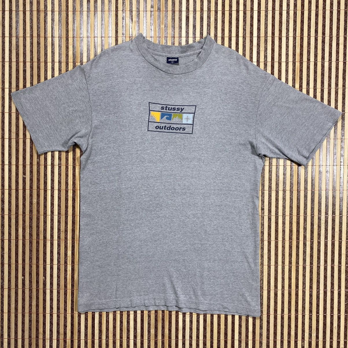 Stussy Vintage 90s Stussy Outdoor Tee Size US L / EU 52-54 / 3 - 1 Thumbnail