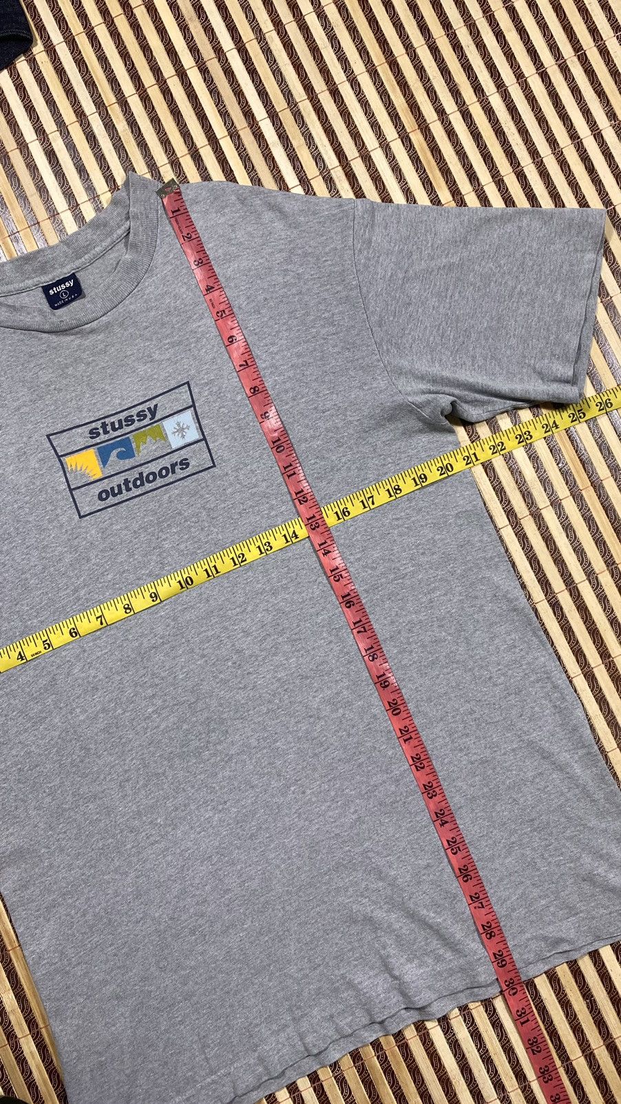 Stussy Vintage 90s Stussy Outdoor Tee Size US L / EU 52-54 / 3 - 3 Thumbnail
