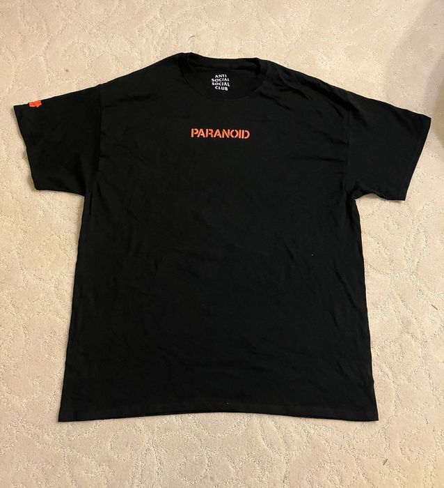 Paranoid anti social outlet social club shirt