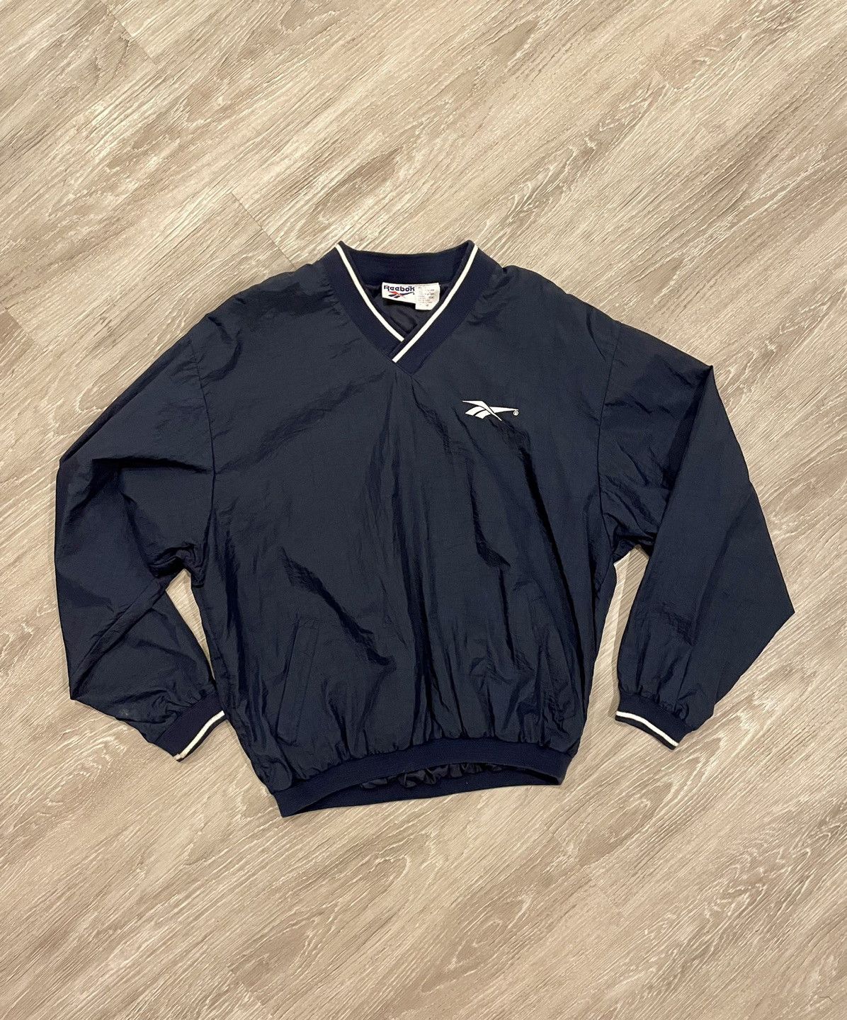 Reebok × Vintage Vintage Reebok Sweatshirt Windbreaker Size US M / EU 48-50 / 2 - 1 Thumbnail