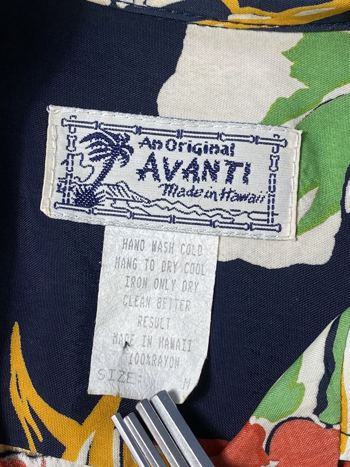 Vintage Vintage 60/70s Hawaiian Rayon Shirt Button Up Size US L / EU 52-54 / 3 - 5 Thumbnail