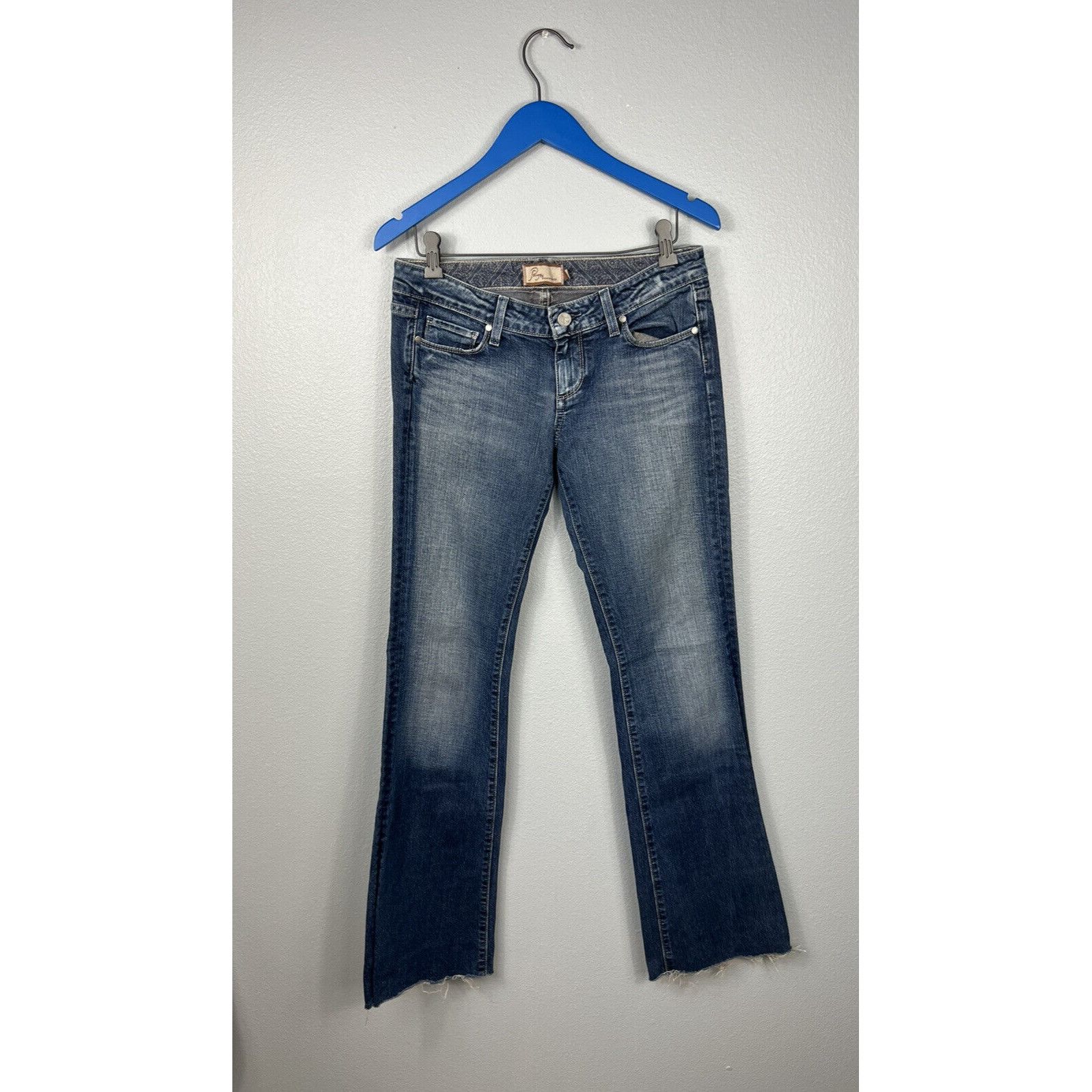 Paige Paige Bootcut Low Rise Jeans 28 Vintage Y2K Denim Pants | Grailed