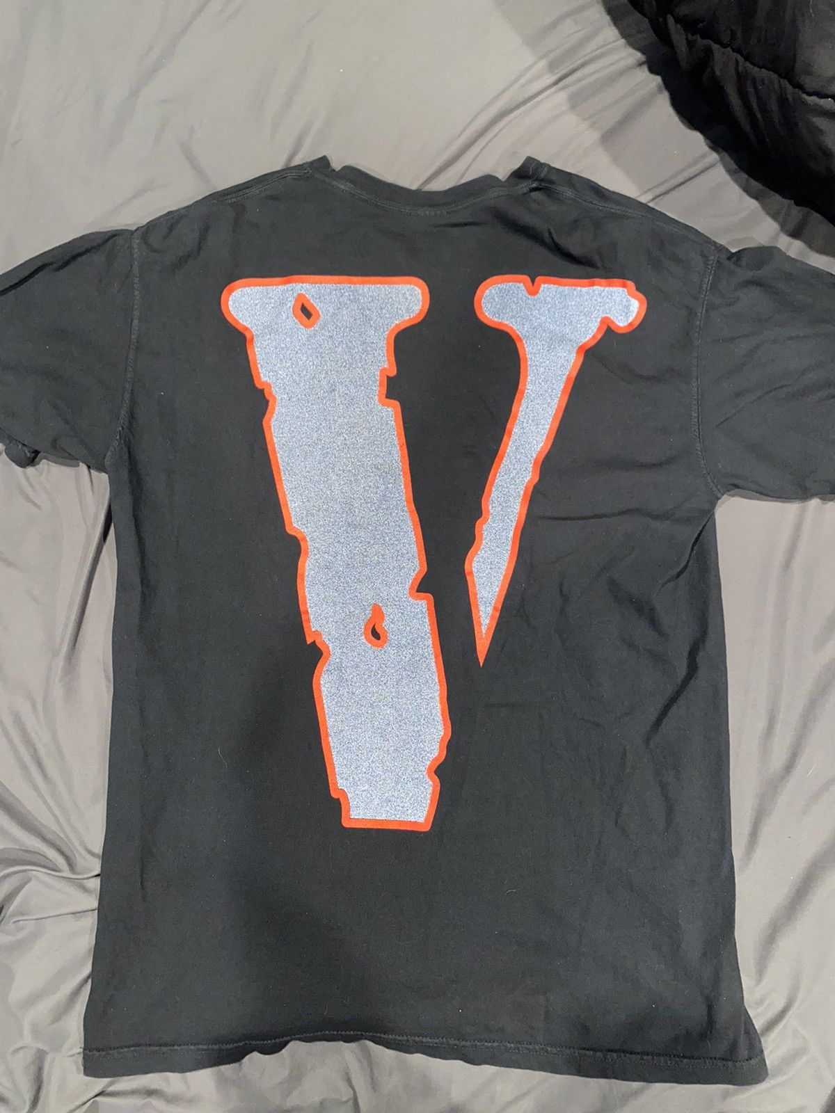 999 Club × Vlone Vlone x Juice WRLD Black Man Of The World T-Shirt Size US L / EU 52-54 / 3 - 4 Thumbnail