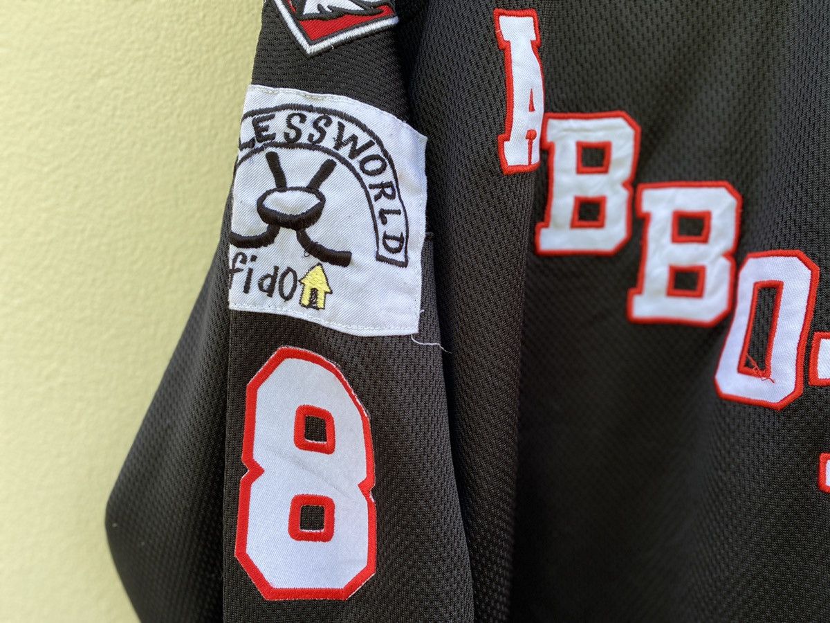 Vintage Vintage 90s Abbotsford Canada ice Hockey Jersey Size US XL / EU 56 / 4 - 5 Thumbnail