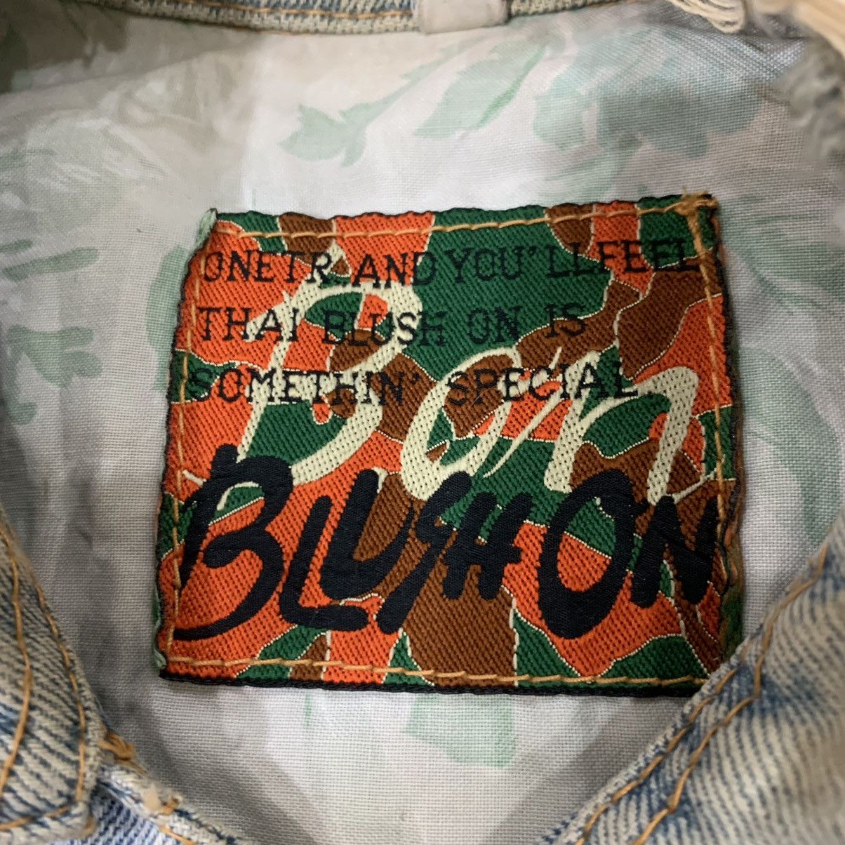 Japanese Brand × Vintage Vintage Blush On Distressed Denim Jacket Size US S / EU 44-46 / 1 - 9 Thumbnail