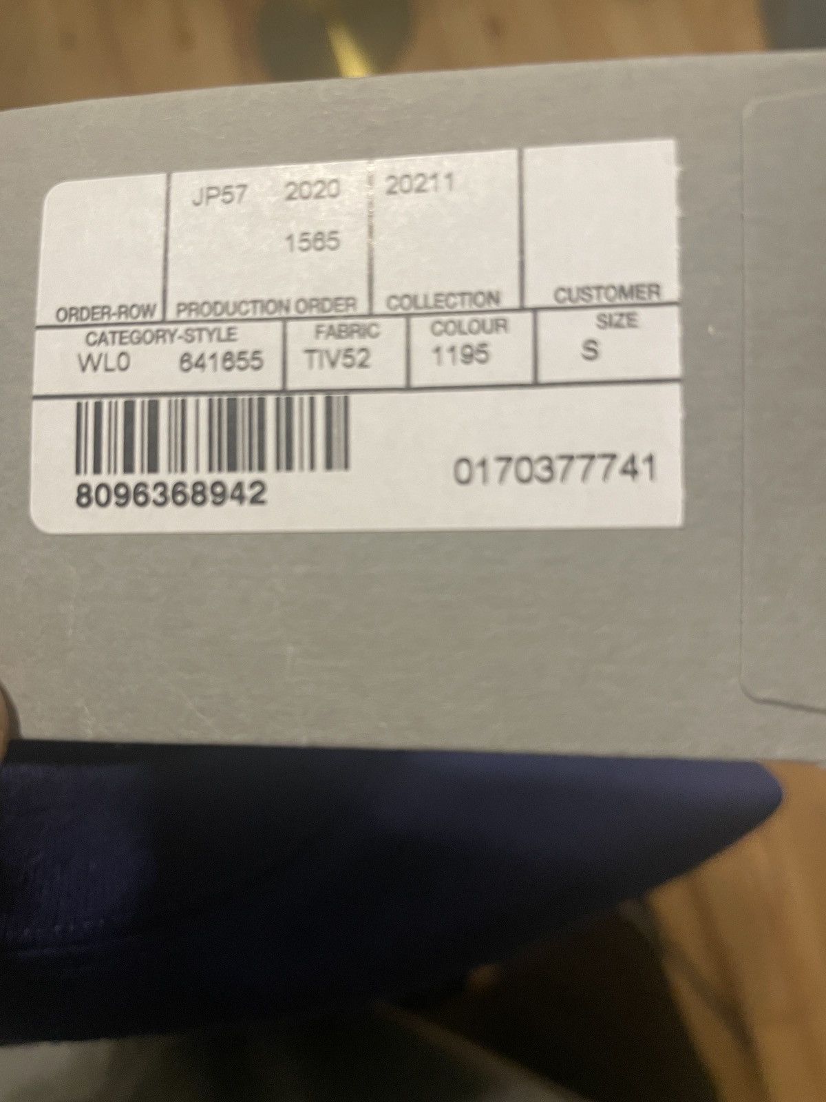 Balenciaga Political Campaigns T Shit Navy (Large sized) Size US S / EU 44-46 / 1 - 11 Thumbnail