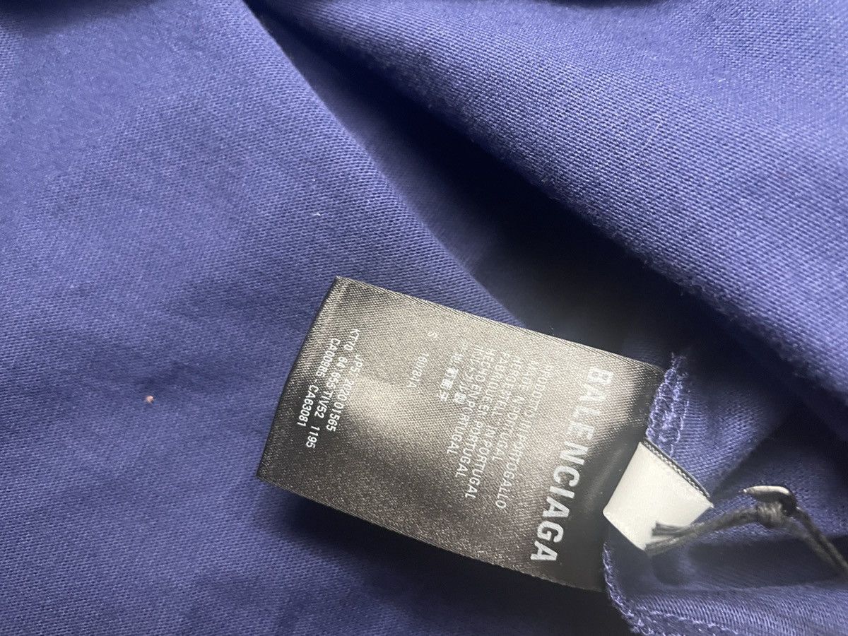 Balenciaga Political Campaigns T Shit Navy (Large sized) Size US S / EU 44-46 / 1 - 8 Thumbnail