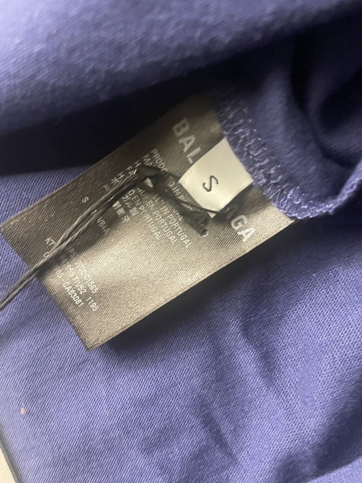Balenciaga Political Campaigns T Shit Navy (Large sized) Size US S / EU 44-46 / 1 - 6 Thumbnail