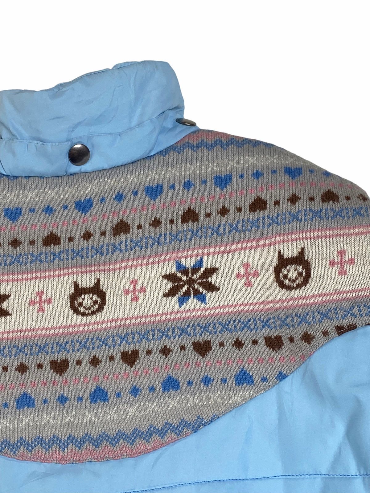 Angel Blue 1990s Angel Blue - Knitted Navajo Lightweight Jacket Size US M / EU 48-50 / 2 - 7 Thumbnail