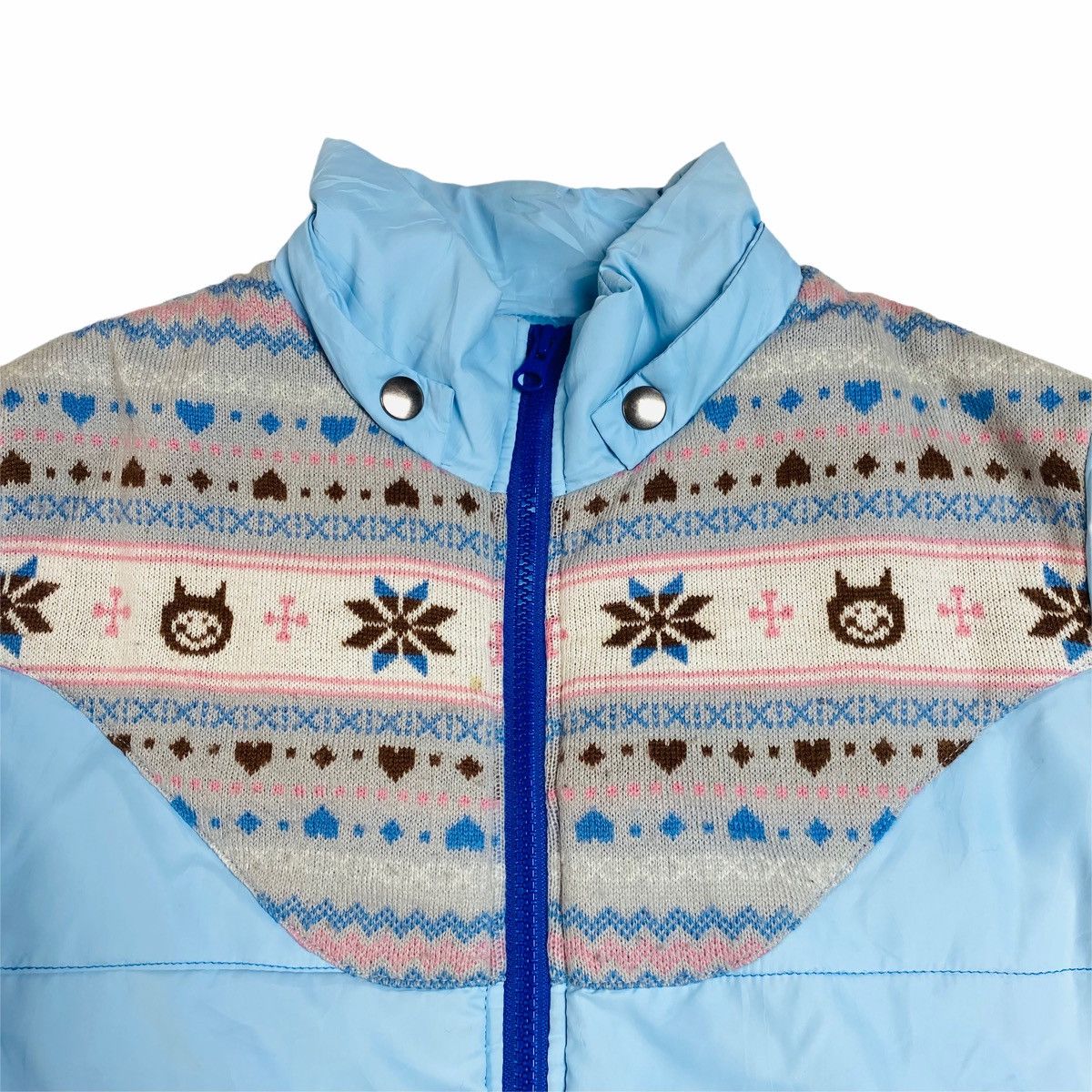 Angel Blue 1990s Angel Blue - Knitted Navajo Lightweight Jacket Size US M / EU 48-50 / 2 - 5 Thumbnail