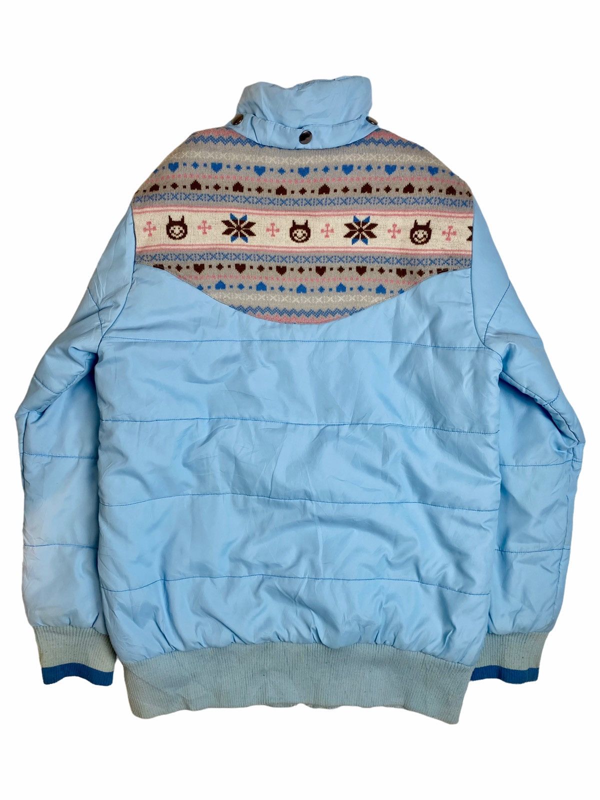 Angel Blue 1990s Angel Blue - Knitted Navajo Lightweight Jacket Size US M / EU 48-50 / 2 - 2 Thumbnail