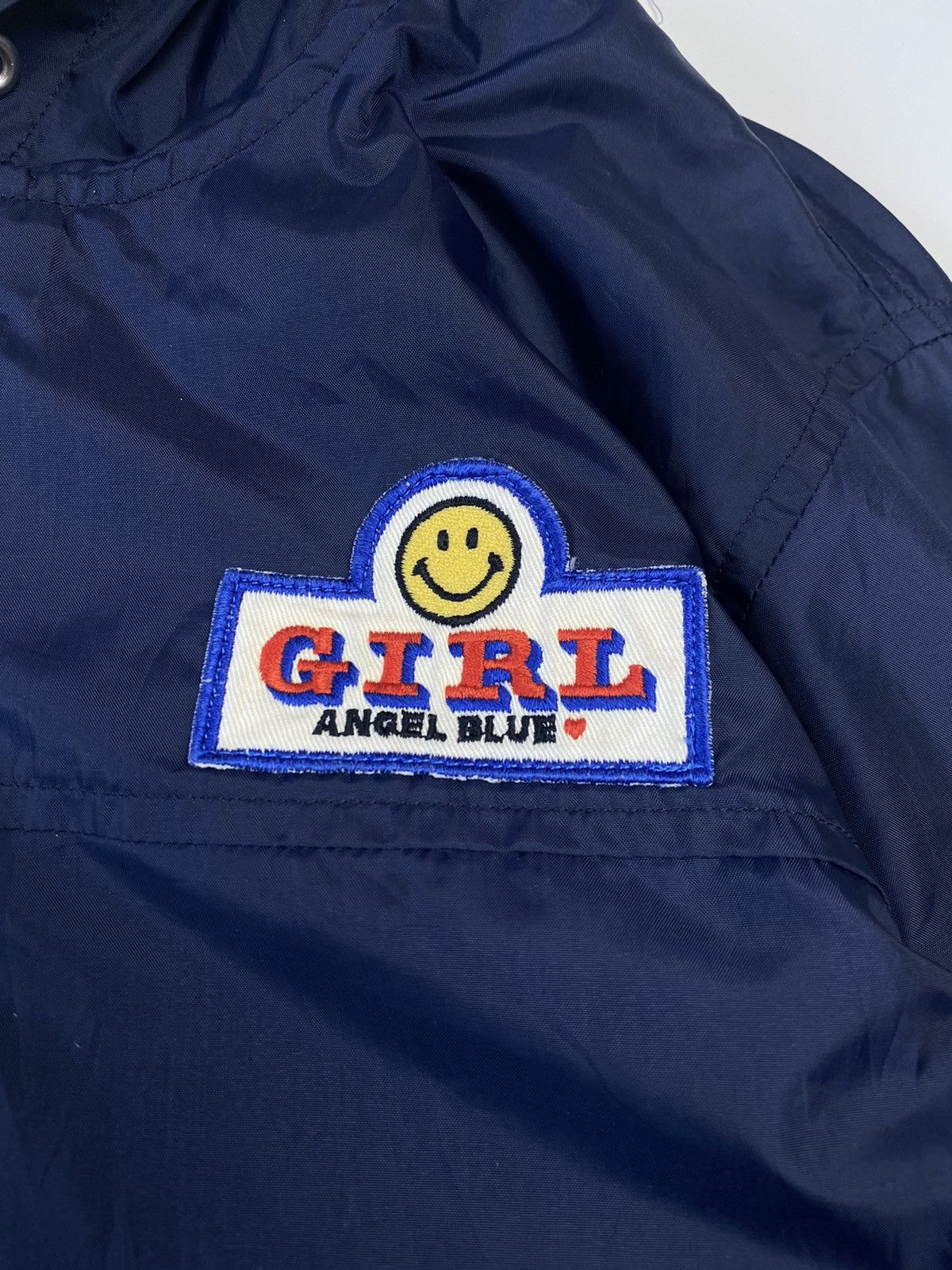 Hysteric Glamour × Japanese Brand 1990s Angel Blue - Double Jacket Smiley Liner Sherpa Size US L / EU 52-54 / 3 - 8 Thumbnail