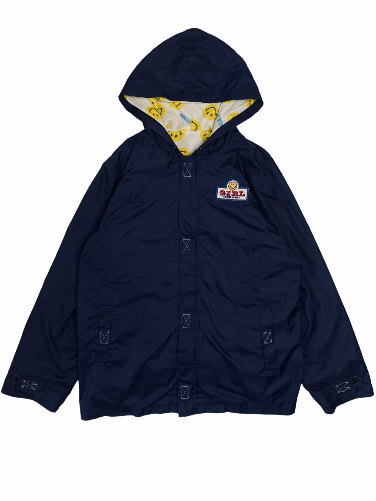 Hysteric Glamour × Japanese Brand 1990s Angel Blue - Double Jacket Smiley Liner Sherpa Size US L / EU 52-54 / 3 - 1 Thumbnail