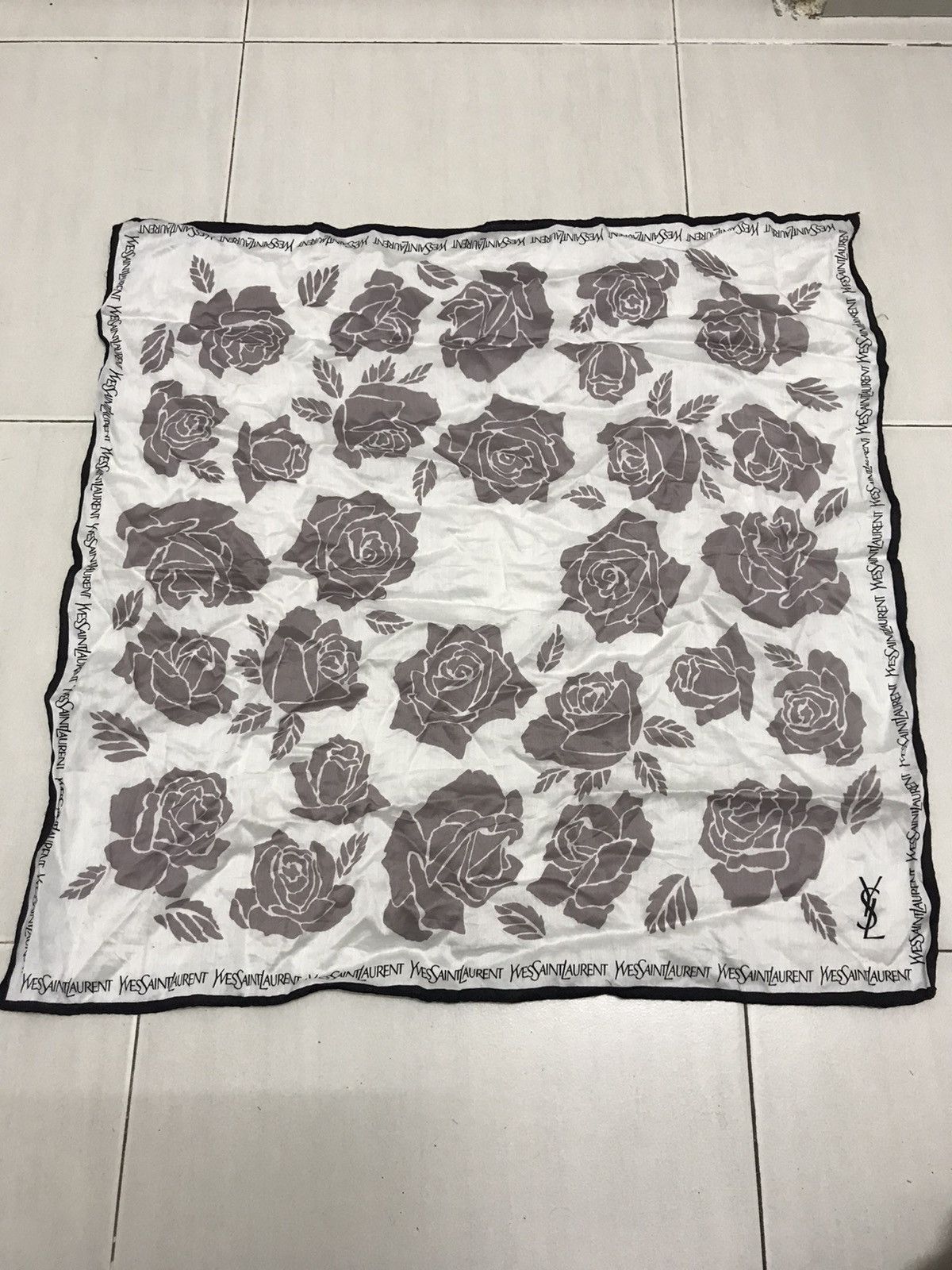 Yves Saint Laurent handkerchief/bandana