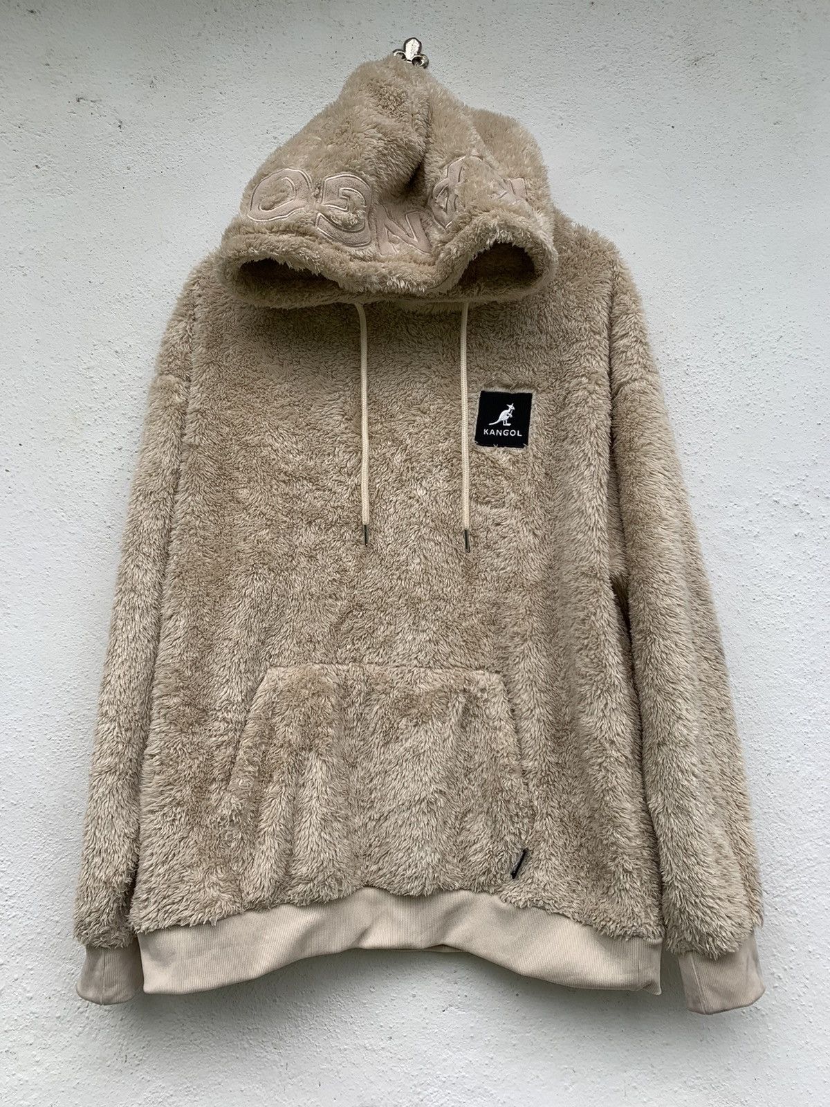 Kangol KANGOL SHERPA SPELL OUT HOODIES Size US L / EU 52-54 / 3 - 3 Thumbnail