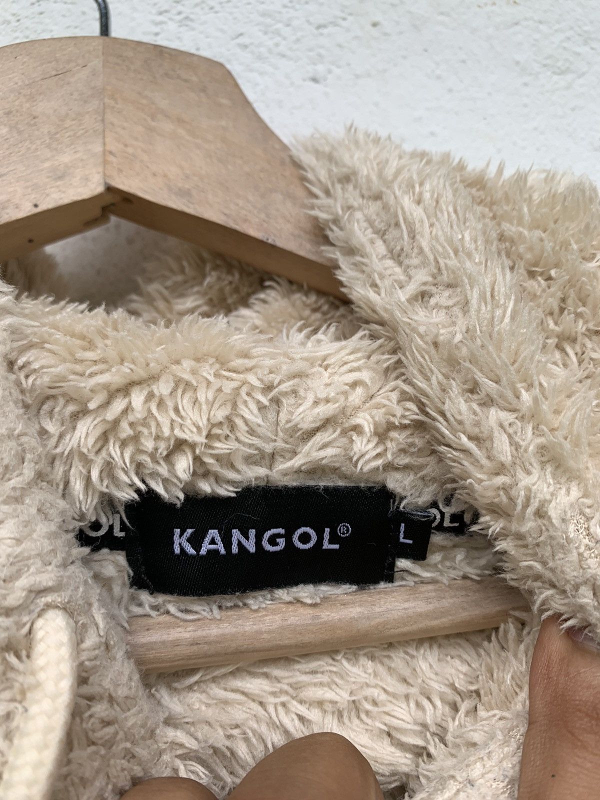 Kangol KANGOL SHERPA SPELL OUT HOODIES Size US L / EU 52-54 / 3 - 10 Thumbnail