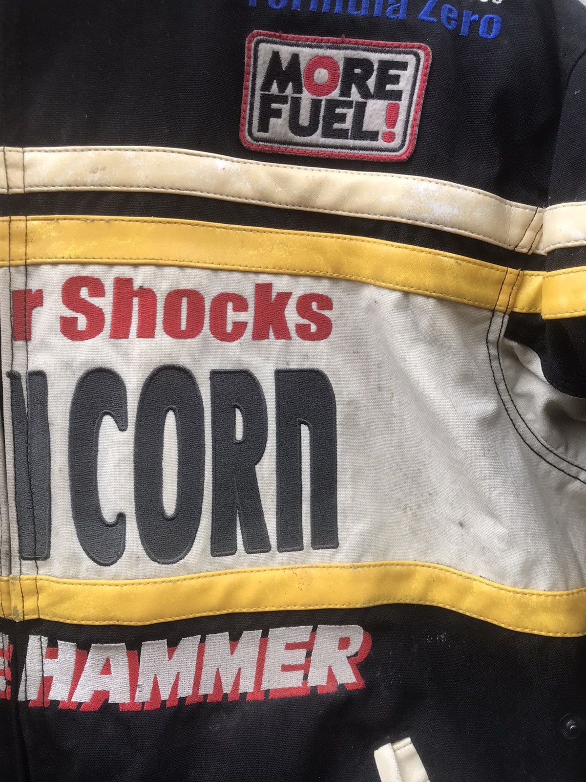Sports Specialties × YELLOW CORN 🔥Rare🔥Vtg Yellow Corn Sledge Hammer Moto Jacket Size US L / EU 52-54 / 3 - 12 Thumbnail