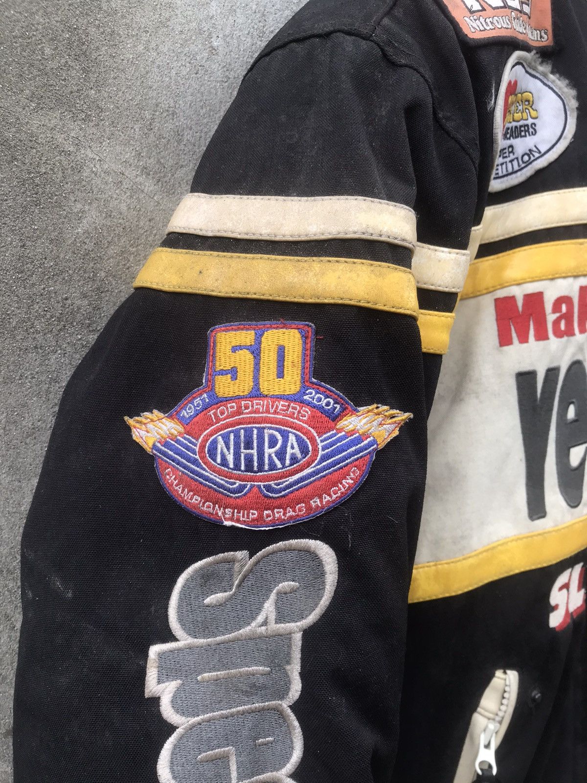 Sports Specialties × YELLOW CORN 🔥Rare🔥Vtg Yellow Corn Sledge Hammer Moto Jacket Size US L / EU 52-54 / 3 - 8 Thumbnail