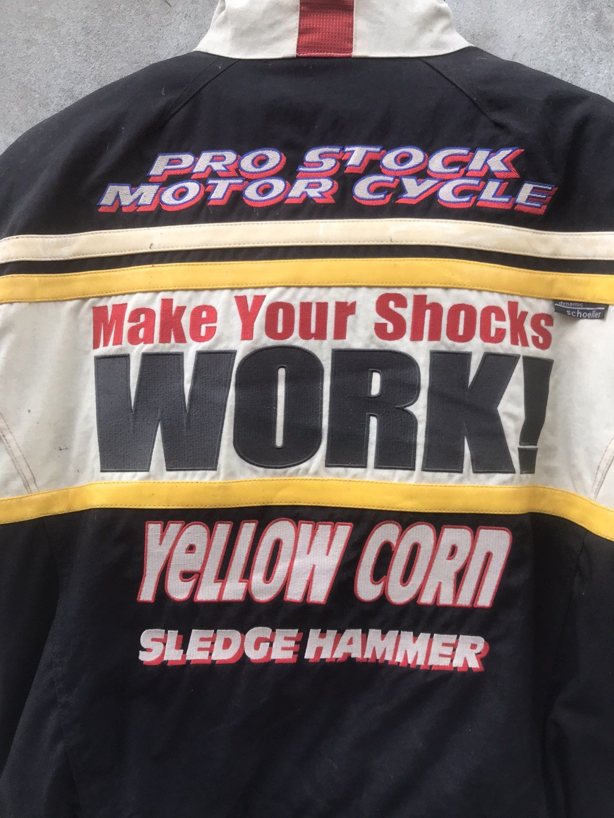 Sports Specialties × YELLOW CORN 🔥Rare🔥Vtg Yellow Corn Sledge Hammer Moto Jacket Size US L / EU 52-54 / 3 - 20 Thumbnail