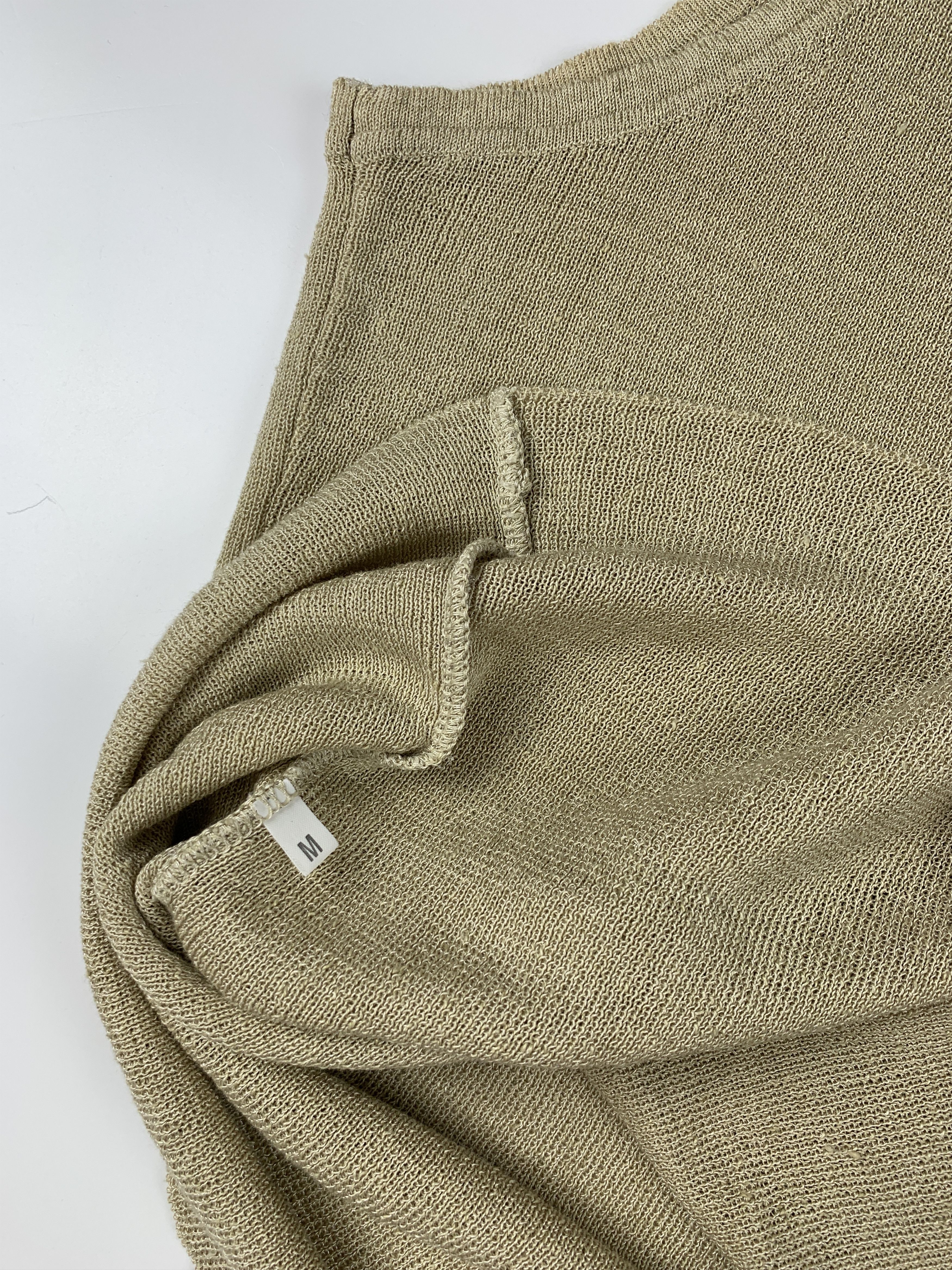 Designer × Marina Rinaldi Wmn's Marina Rinaldi Linen Sleevless Top Blouse Size M / US 6-8 / IT 42-44 - 13 Thumbnail