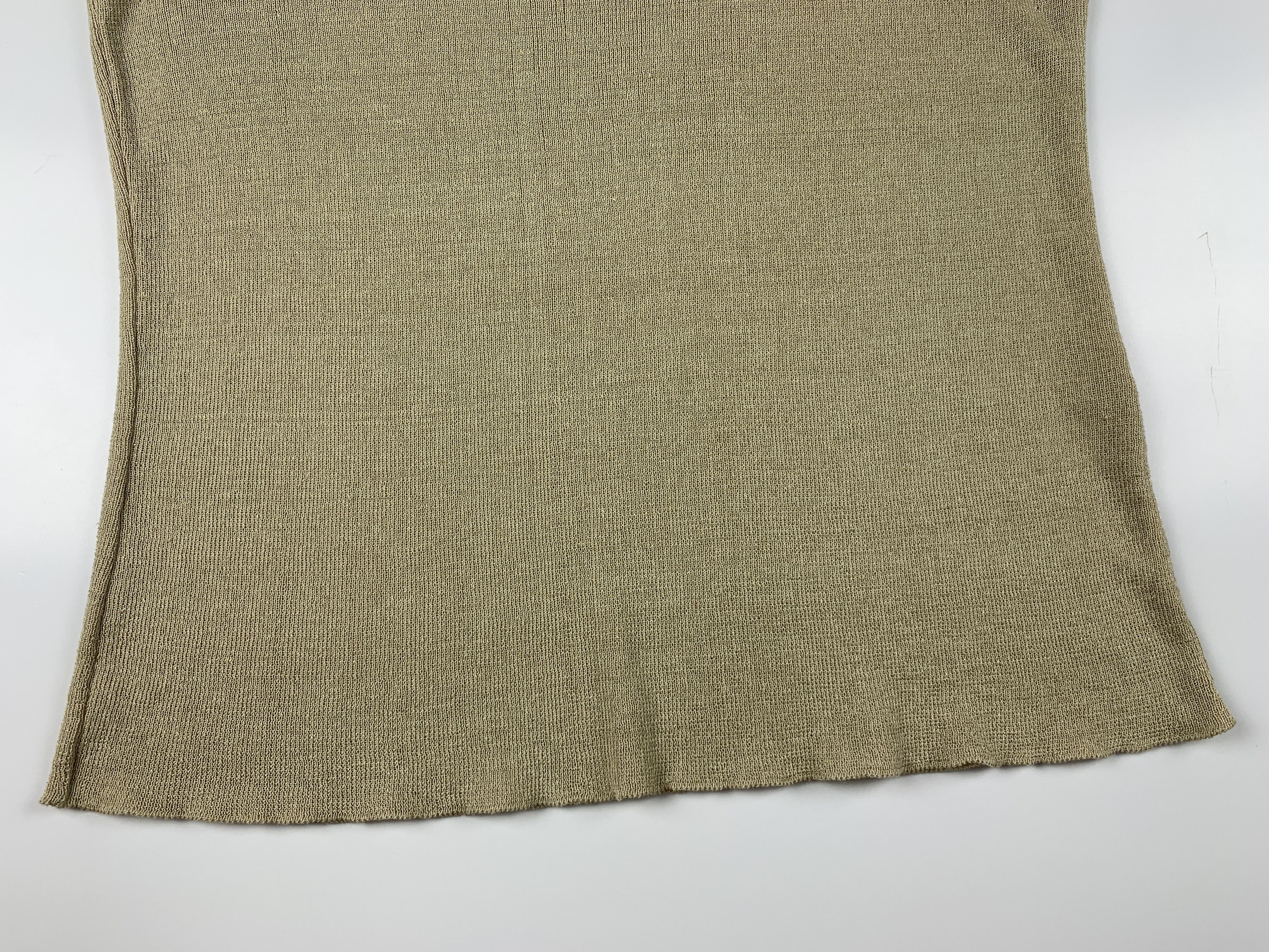 Designer × Marina Rinaldi Wmn's Marina Rinaldi Linen Sleevless Top Blouse Size M / US 6-8 / IT 42-44 - 4 Thumbnail