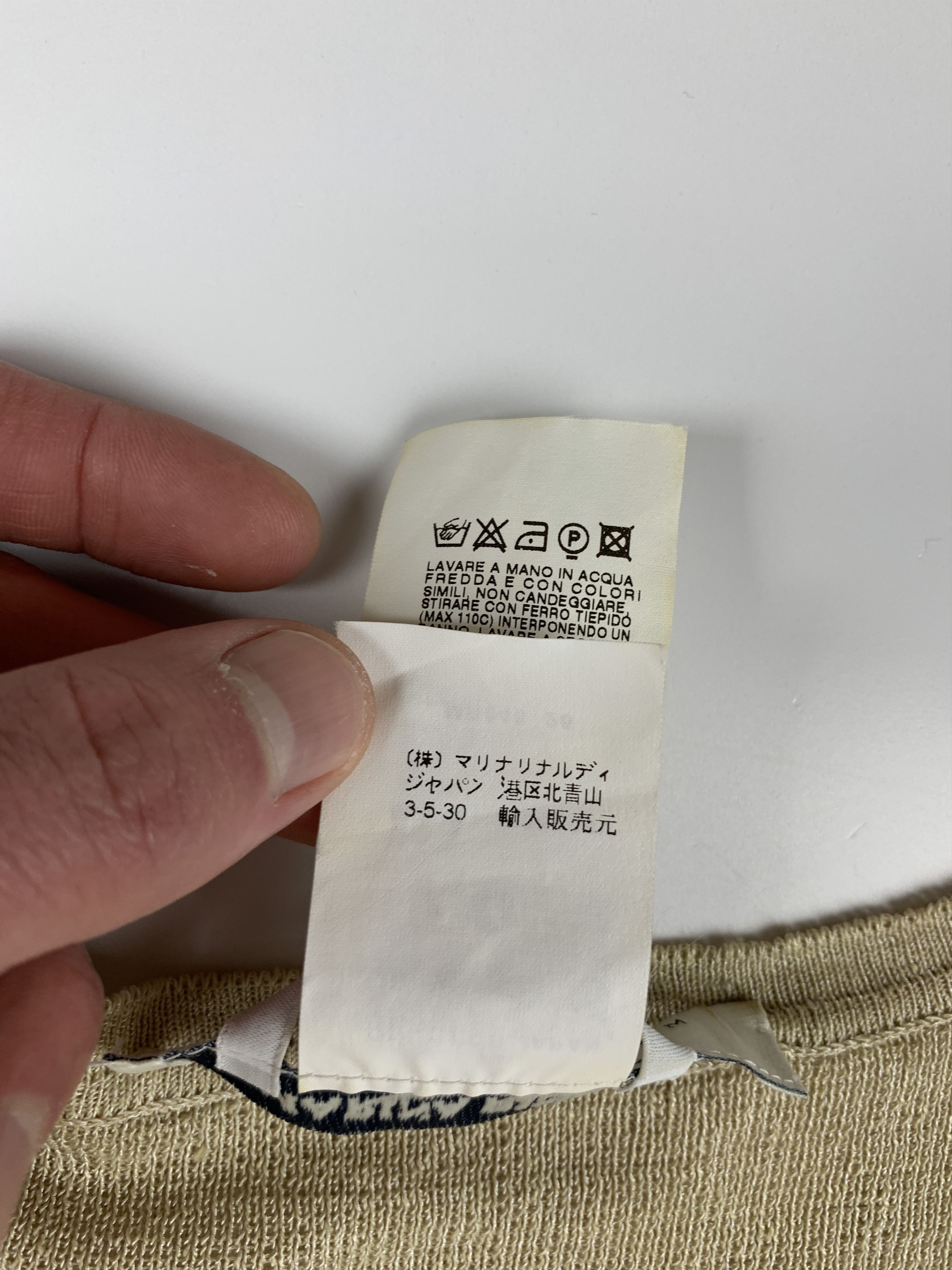 Designer × Marina Rinaldi Wmn's Marina Rinaldi Linen Sleevless Top Blouse Size M / US 6-8 / IT 42-44 - 12 Thumbnail
